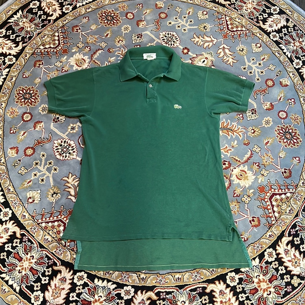 Lacoste Vintage 60’s polo size Med